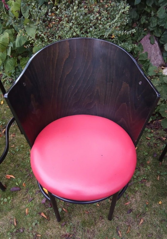 Sedie di design Brobon di Bonnema e Van den Broecke – Sedie da pranzo, Metallo, Legno (photo 3 of 11)