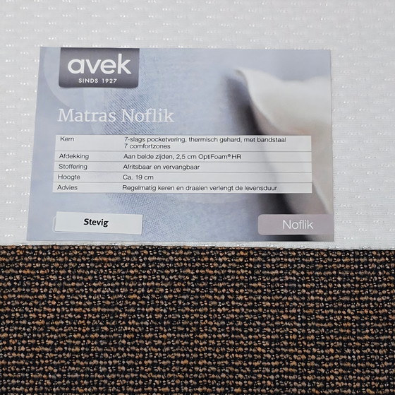 Image 1 of Sommier tapissier Avek Noflik - 180x200