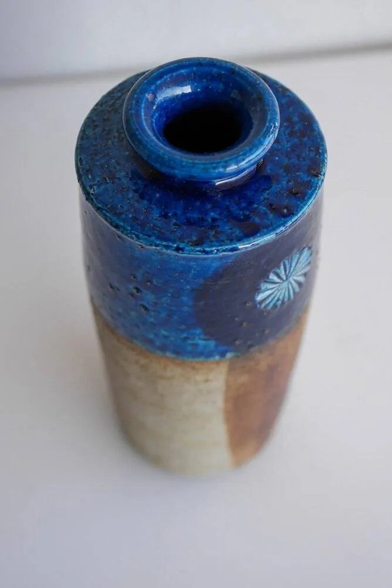 Image 1 of Mid-century modern studio art ceramic vase by Inger Persson for Rörstrand, 1970s
