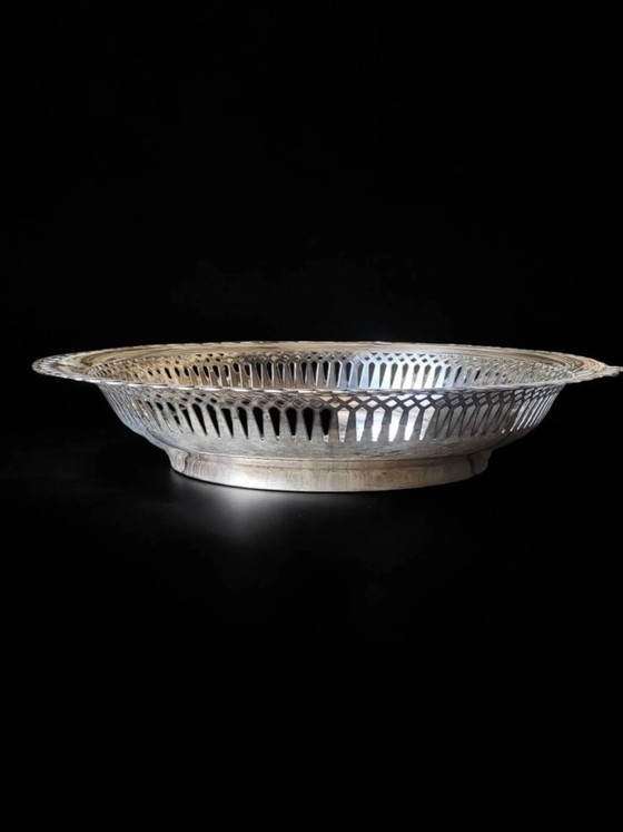 Silver-plated metal plate Germaine Monteil Paris – Crockery (photo 3 of 6)