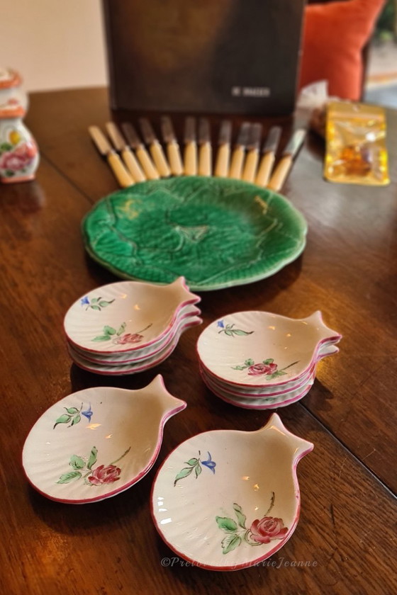 Image 1 of 8x Peceras de semiporcelana K&G Lunéville