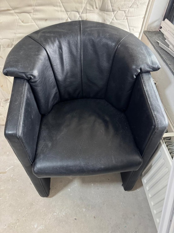 Image 1 of Rolf Benz fauteuil eenzitter set van set van 4 stuks nieuw kost 6000 euro