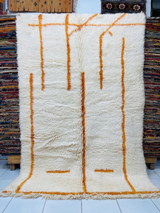 Berberteppich aus Naturwolle, 250 cm x 150 cm