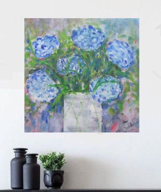 Image 1 of Blumen in der Vase Malerei (3)