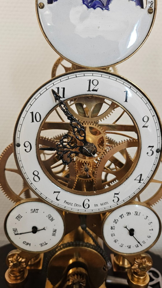 Franz Think in Vienna Clock – Franz Denk in Wien, Uhren, Brass (photo 4 of 11)