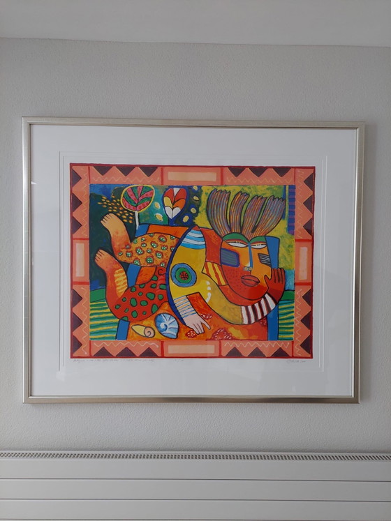 Clemens Briels Zeefdruk – Litho's & Zeefdrukken, Canvas, Glass (photo 2 of 5)