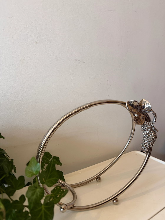 Portabottiglie vintage con grappolo d'uva – Metal (photo 4 of 5)