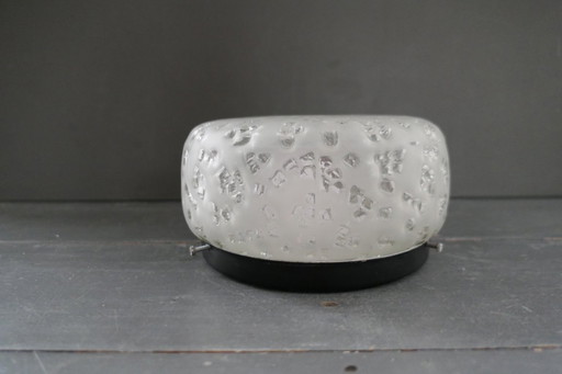 Plafoniera in vetro d'epoca Pfeill & Putzler