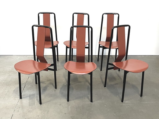 6x Irma chairs by Magistretti for Zanotta