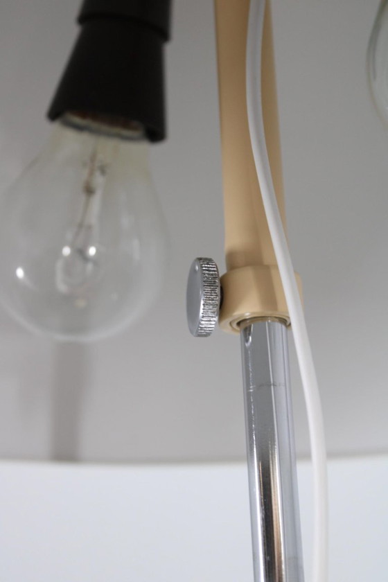 Image 1 of Lampadaire champignon style Space Age, métal Napako, Tchécoslovaquie des années 1970