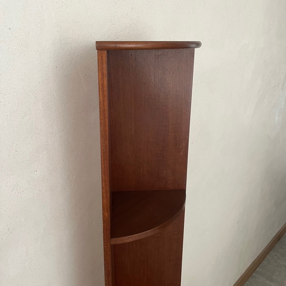 Image 1 of Vintage Wooden Corner Cabinet