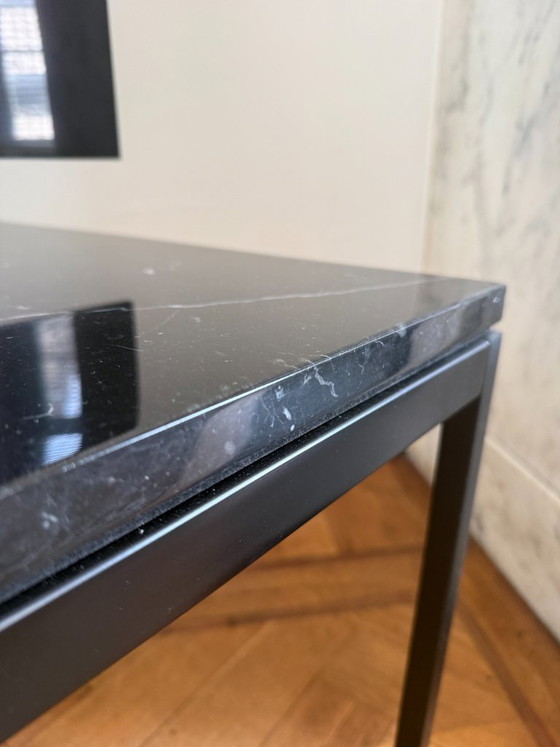 Image 1 of Florence Knoll low table marble nero marquina