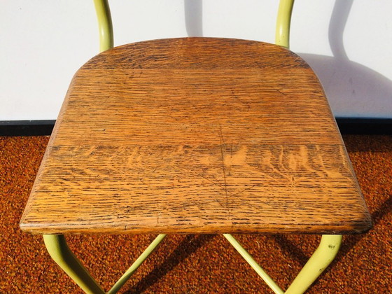 Image 1 of Vintage industrial TUBAX toddler chair [Vintage 50s] children's chair