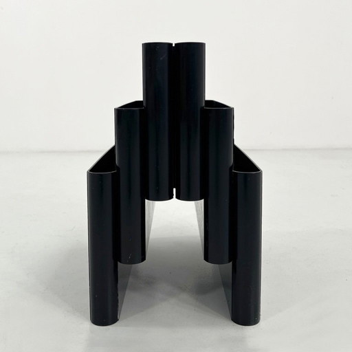 Portariviste nero di Giotto Stoppino per Kartell, anni '70