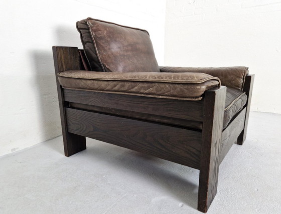 Image 1 of Brutalist Lounger Harry de Groot for Leolux