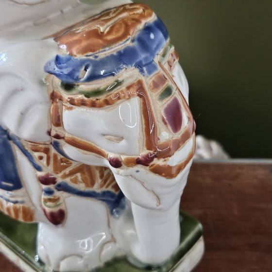 Image 1 of Vintage olifant decoratie