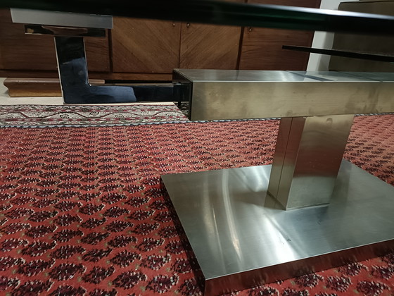 Image 1 of Table basse extensible en verre