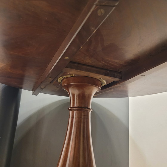 Image 1 of Mesa Gueridón Palma De Caoba Regency, S. Xix – Inglaterra