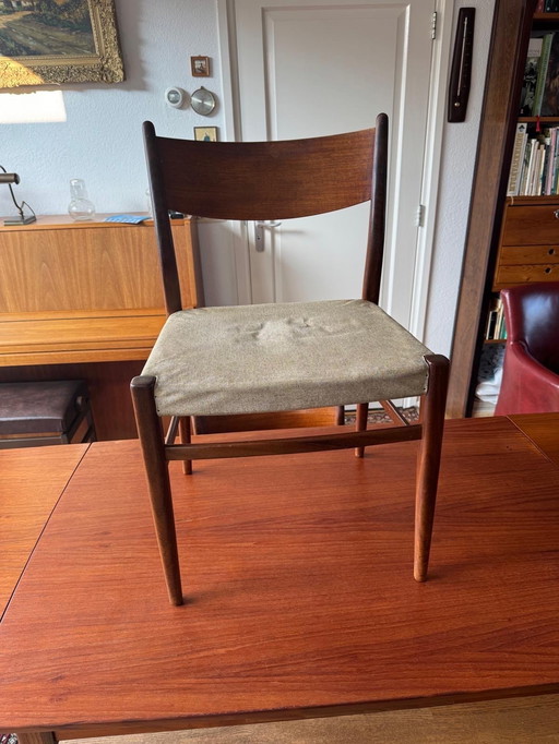 Chaises de salle à manger Pastoe avec table extensible