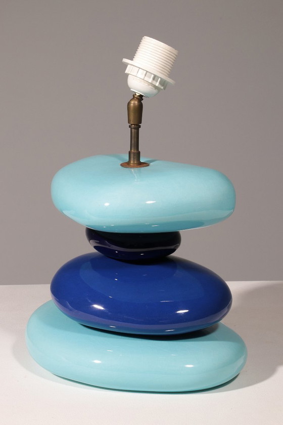 Image 1 of Lampada da tavolo Pebble di François Chatain, anni '80