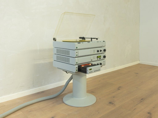 BRAUN „Atelier“ Hi-Fi-System, Dieter Rams, 1980er Jahre, Vintage