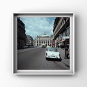 1x Mid-Century-Fotograf Willem van der Poll – Place Vendôme, Paris, ca. 1960