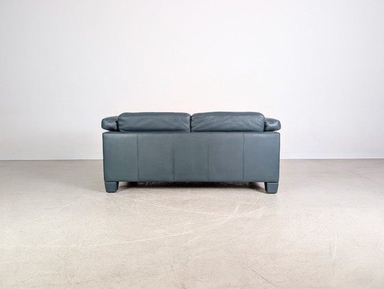 Image 1 of 2 sofás De Sede DS 17 originales de dos plazas con diseño de cuero.