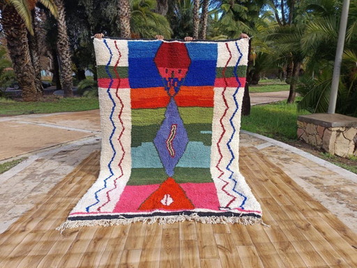 Tapis marocain tradizionale in lana 300x200 cm