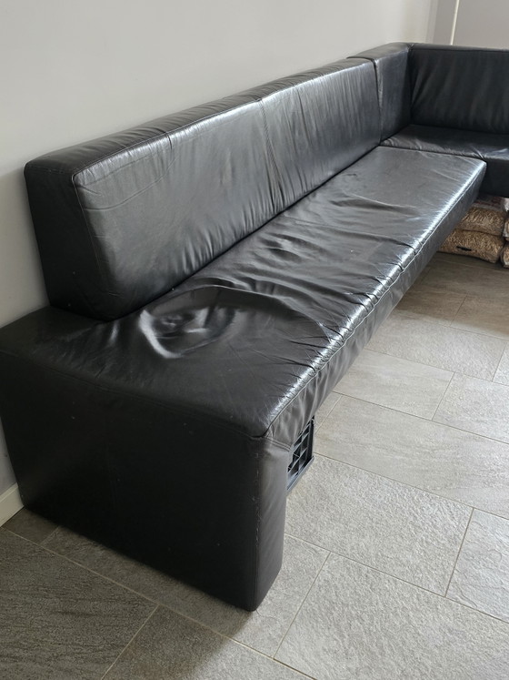 Panca da Pranzo in Pelle di Vacca. – Divani angolari, Leather (photo 2 of 5)