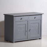 Antique two-door dresser (c.1920) #3 – Chest of drawers (photo 6 of 40)