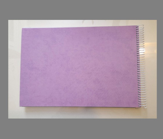 Image 1 of Hand-painted and hand-bound notebooks on handmade paper. Unique designs. Signed by the artist.