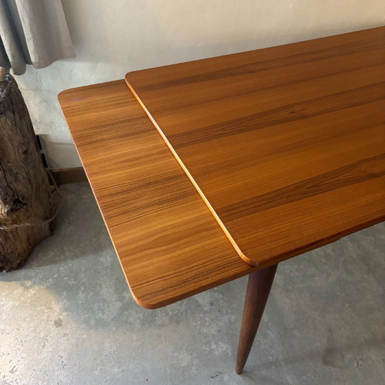 Image 1 of Extendable teak table