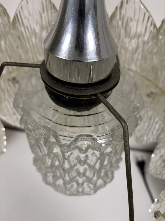 Image 1 of Bellissima lampada a sospensione vintage Mid-Century - Marbach Leuchten - 42 cm