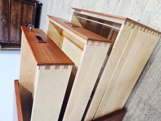 Contenitore vintage in teak di Niels Jonsson per Hugo Troeds, anni '60 – Armadi contenitori (photo 7 of 15)