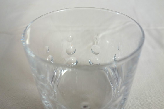 Image 1 of 6 heavy crystal whisky glasses by JG Durand