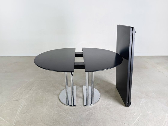 Image 1 of Original S1047 Thonet Table de salle à manger extensible 1980 Design Table