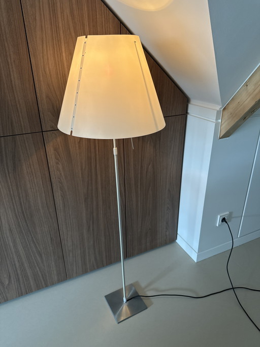 Luceplan Costanza Staande Lamp Wit – vloerlampen, Plastic, Aluminium (photo 2 of 5)