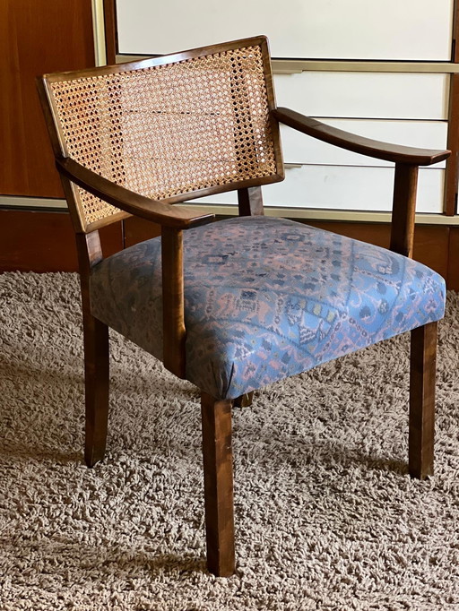Pair of armchairs Mod. n° 319/11, Bruno Paul, Bauhaus 1934