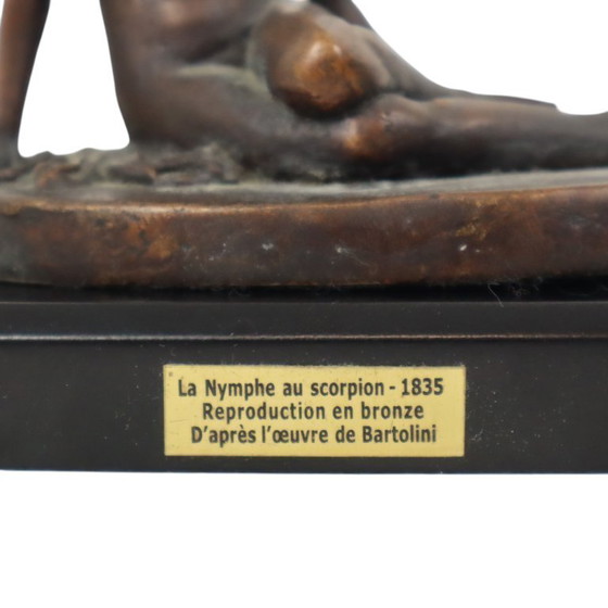 Image 1 of After Bartolini La Nymphe au Scorpion Miniature