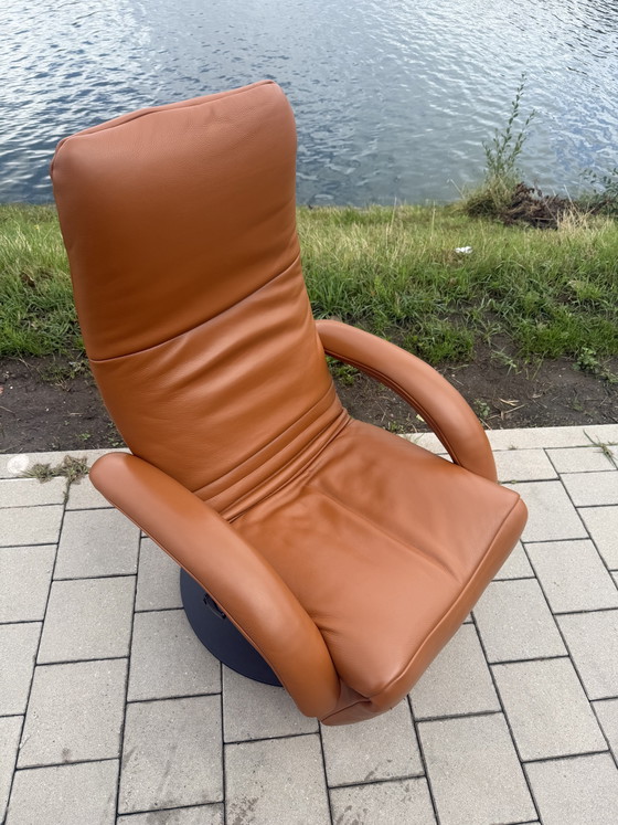 Wunderschöner Jori Yoga Relax in perfektem Zustand! Cognac Fuerte – Sessel, Leather (photo 12 of 15)