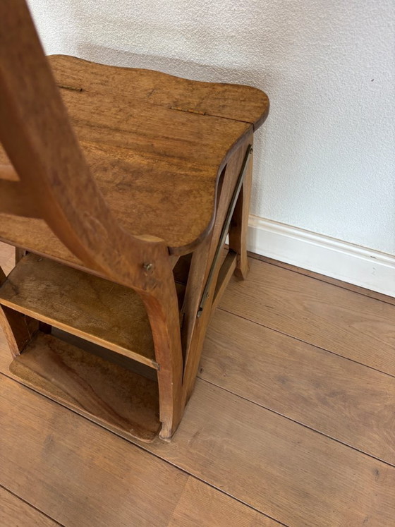Image 1 of Silla de biblioteca / Escalera