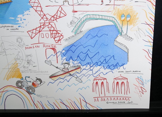 Image 1 of Schlote, Wilhelm - Parigi - Disegno originale - firmato UNIKAT