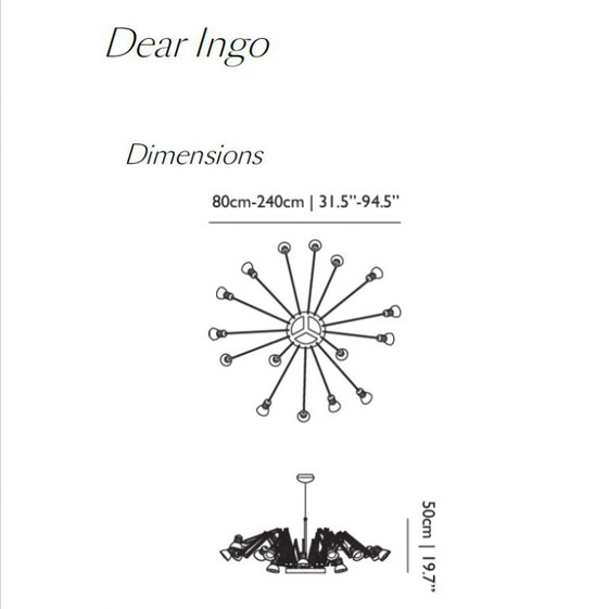 Image 1 of Lampada a sospensione Dear Ingo - di Ron Gilad - Moooi