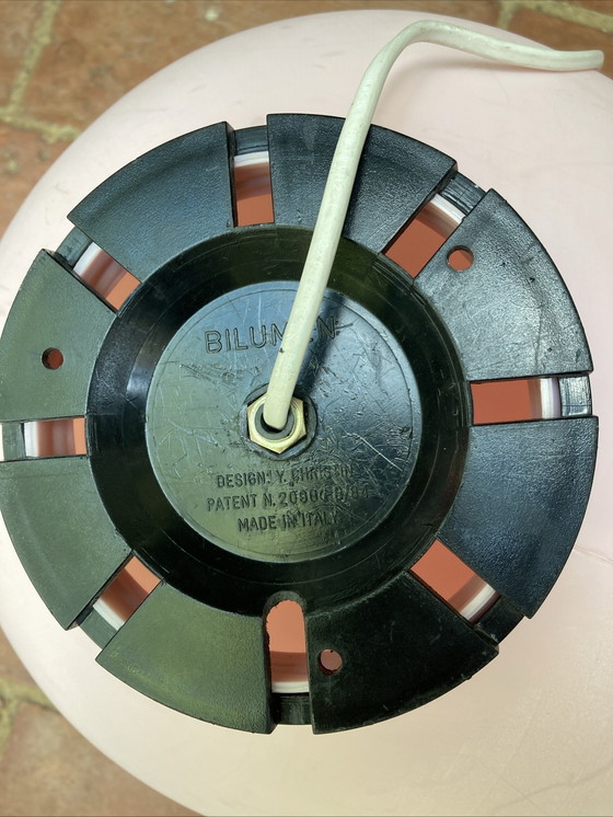 Image 1 of Roze Ballon Lamp Yves Christin Jaar 70/80