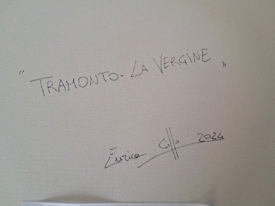 Image 1 of Enrica CIFFO - Tramonto, La Vergine - Artist lithograph