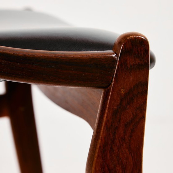 Image 1 of MK10691 Rosewood dining chair by Vestervig Eriksen for Brdr. Tromborg, Set of 4
