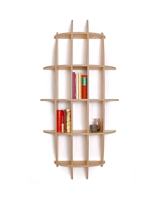 Jive wandplank gemaakt van natuurlijk berkenmultiplex door Ellips Design