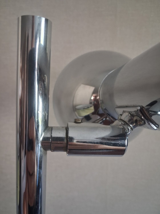 Image 1 of Vintage Space Age Floor Lamp | 70s Chrome | Cosack Leuchten