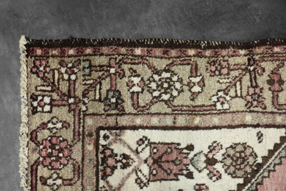 Image 1 of Vintage Hand-Woven Middle Eastern Oriental Hamadan Rug, 1960s