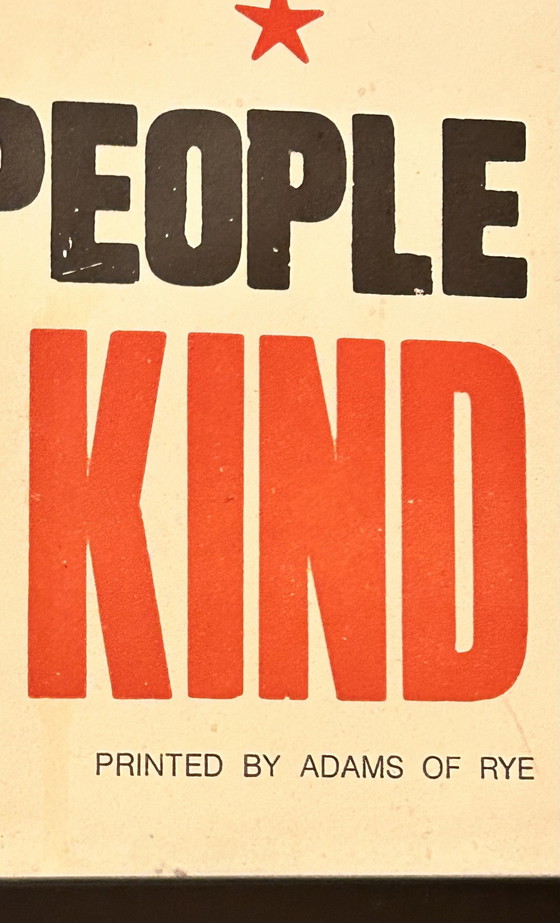 Image 1 of Signed Aardvark Manifesto 2010 Letterpress Print – Lesley Greening Lassoff & Pea Crabtree